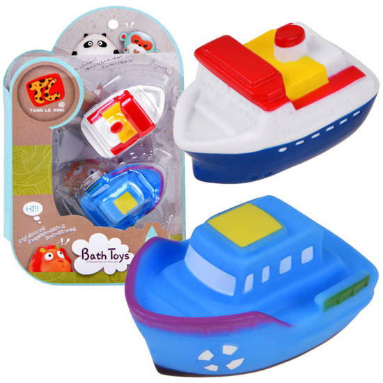 Rubber Bath Toys Ship Boat ZA4338