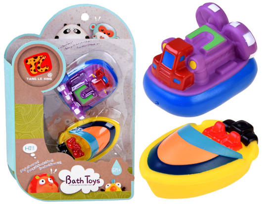 Rubber Bath Toys Ship Boat ZA4338