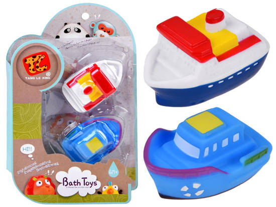 Rubber Bath Toys Ship Boat ZA4338