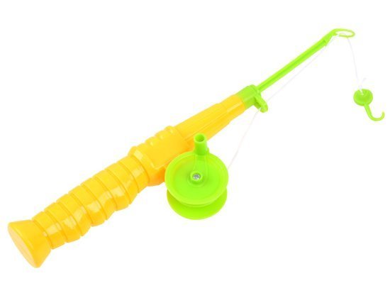 Rubber animals fishing rod, bath toy ZA3512