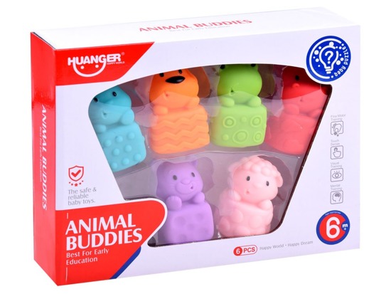 Rubber bathing animals water toys ZA2955