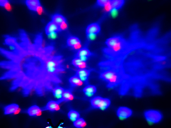 Running away luminous ladybug projector ZA4284 