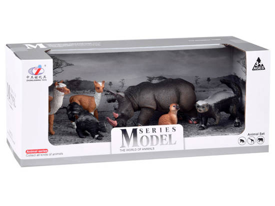 SAFARI ANIMALS SERIES Wild MAMMALS figurine set ZA4474 COLLECTION