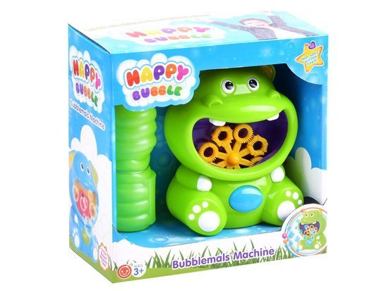SOAP BUBBLES bubble machine hippo ZA3073