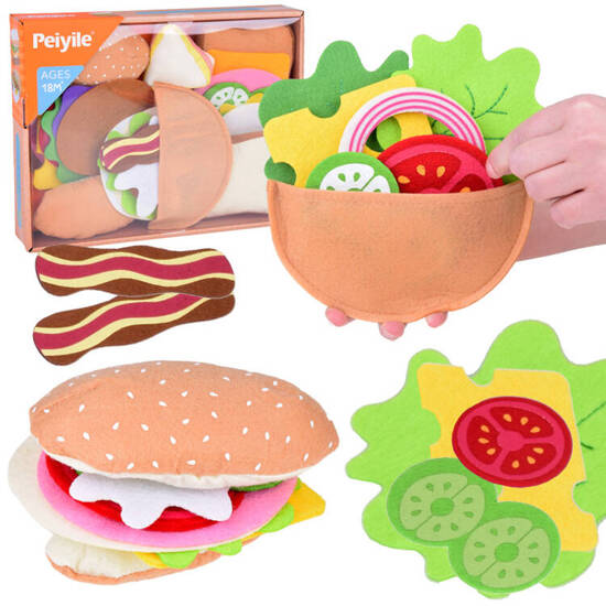 SOFT Sandwich Maker Set Material Vegetables Bread ZA5242