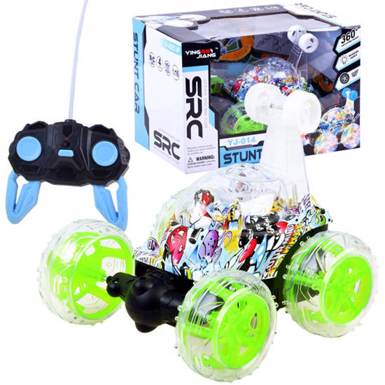 STUNT graffiti auto GLOWING wheels RC0480