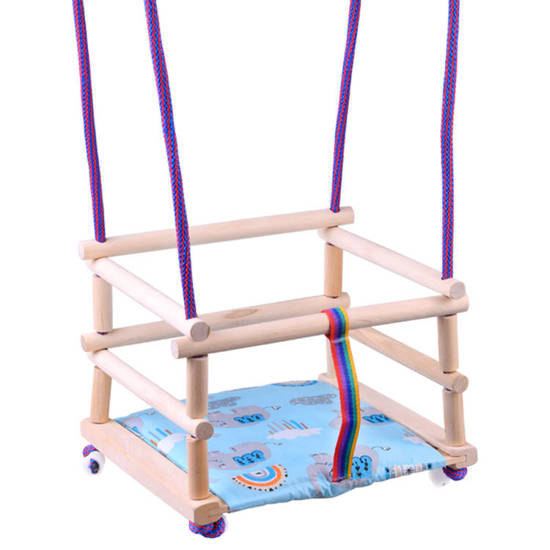 SWING colorful wooden + pillow SP0210