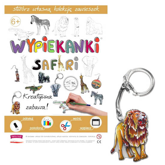 Safari Baked items, creative fun. Shrink foil ZA4203