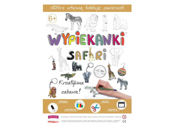 Safari Baked items, creative fun. Shrink foil ZA4203