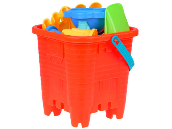 Sand set: bucket + molds + tools ZA5079