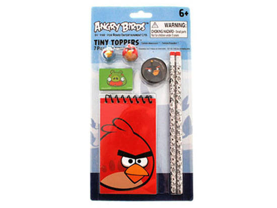 School set Angry Birds 7 p. notes ZA0947
