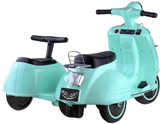 Scooter for a battery for a child + trailer PA0273