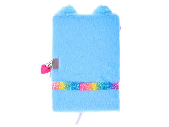 Secret diary notebook with a cute blue Cat ZA4821
