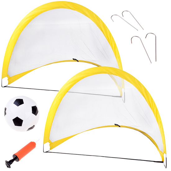 Set Football goal + ball pump SP0573