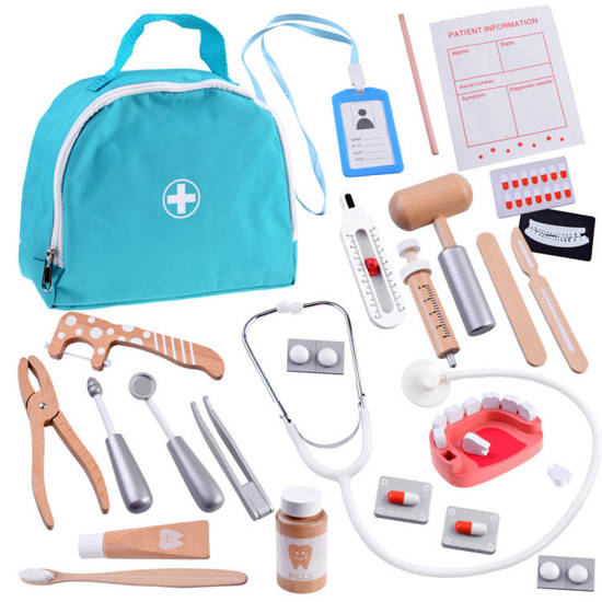 Set LITTLE DENTIST wooden accessories ZA4718