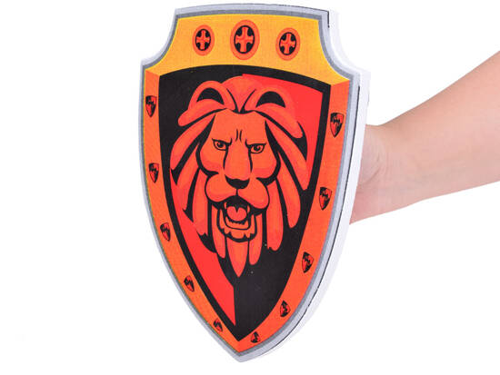 Set for Knight Foam Shield Foam Sword Lion Emblem ZA5316