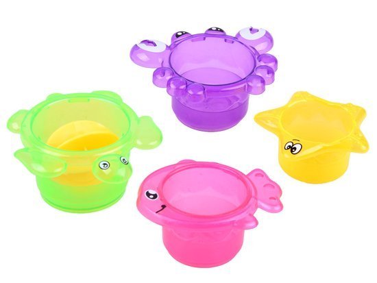 Set for water cups boats animals mesh ZA2939
