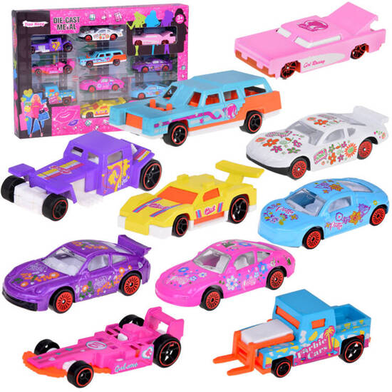 Set of 10 diecast cars Springs Cars Sports cars ZA5320