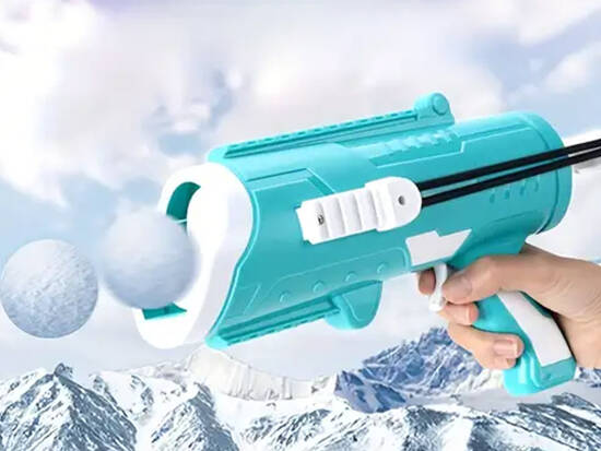 Set of 6 in 1 Snowball gun + accessories for making balls Shapes ZA5505