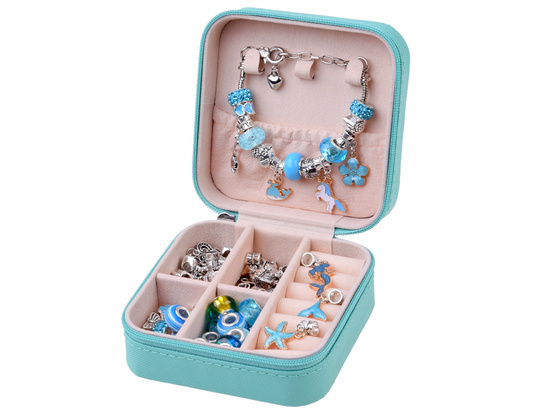 Set of BEADS CHARMS pendants Box Bracelet DIY ZA5207