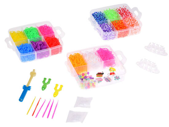 Set of Magic Erasers Beads for making bracelets 4500 pcs ZA 5299