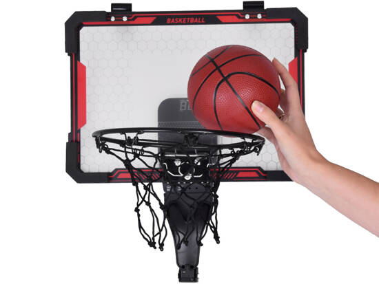 Set of basketball backboard, basket, point counter, ball SP0809