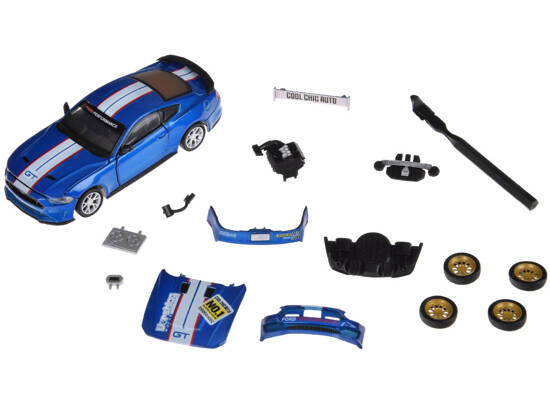 Set of metal car TUNING licensed Ford Mustang GT 1:42 ZA5057