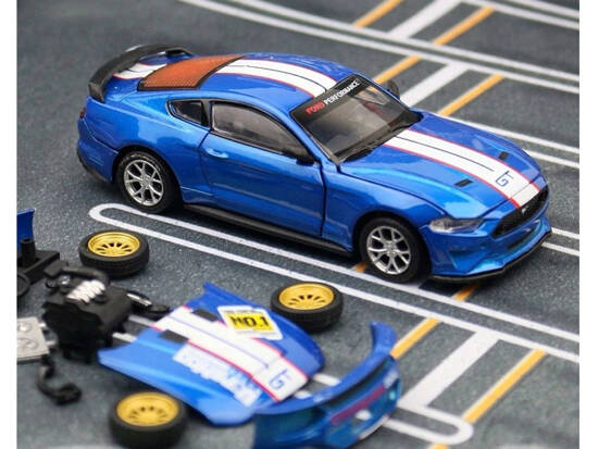 Set of metal car TUNING licensed Ford Mustang GT 1:42 ZA5057