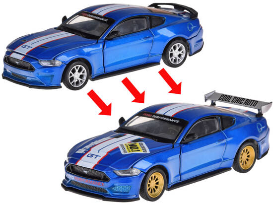 Set of metal car TUNING licensed Ford Mustang GT 1:42 ZA5057