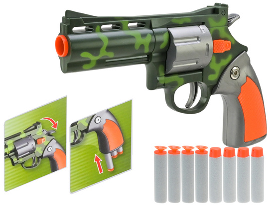 Set of pistol + foam cartridges ZA5327