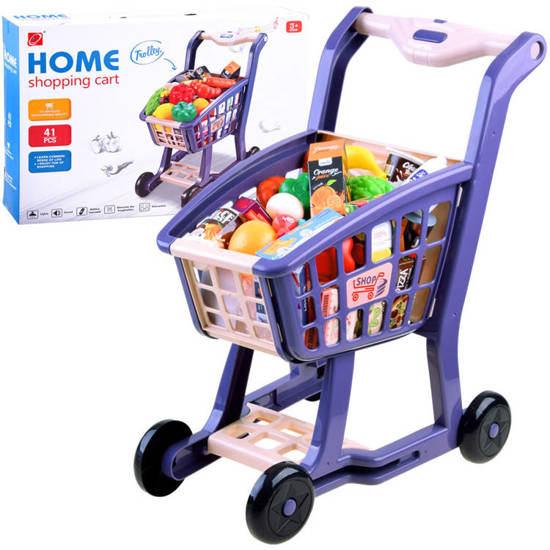 Shopping trolley for supermarket ZA3912