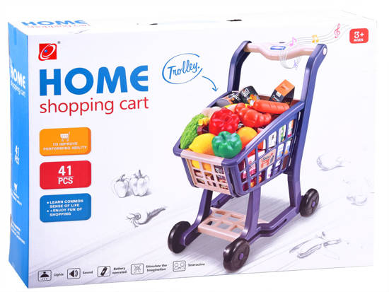 Shopping trolley for supermarket ZA3912