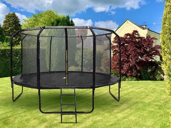 SkyFlyer garden trampoline + 14FT 426cm ladder