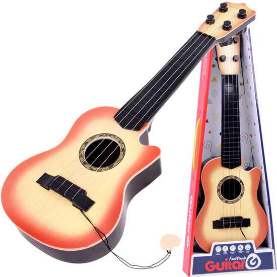 Small 4-string guitar for children, feather IN0120