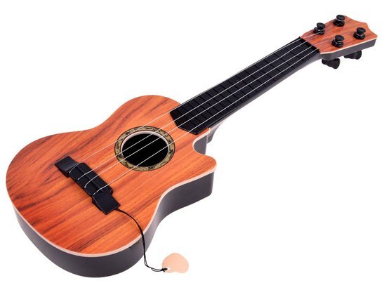 Small 4-string guitar for children, feather IN0120