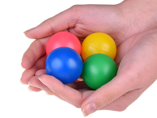 Soft Colorful Balls ball in the net 4 pieces SP0775