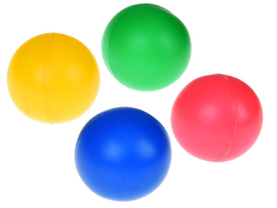 Soft Colorful Balls ball in the net 4 pieces SP0775