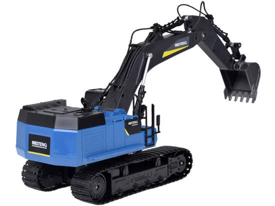 Solid Excavator on tracks effect Smoke Sound LED Light + Remote Control RC0698