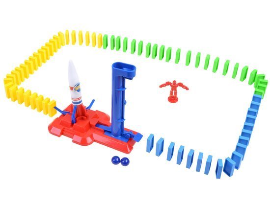 Space Domino rocket educational toy ZA3494