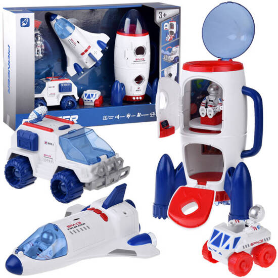 Space set rocket ship car astronaut soundZA4702