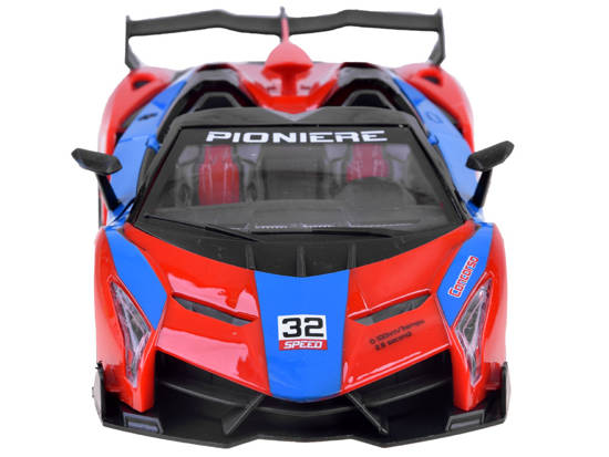 Sports car with opening door + RC0583 remote control