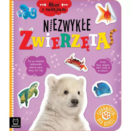 Sticker album. Unusual animals. KS0734