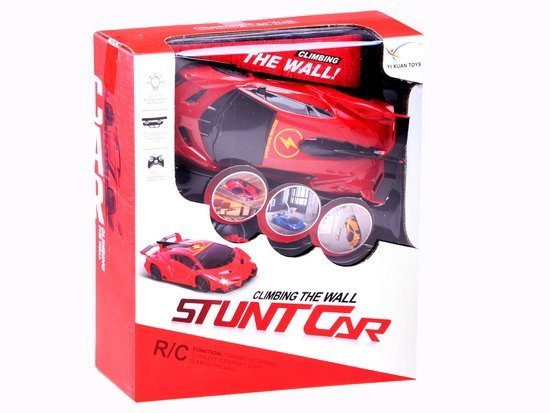 Stunt Car Toy car driving on the wall with RC0491 remote control car