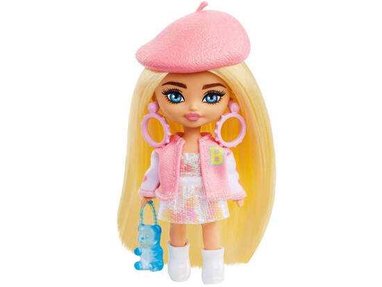 Stylish fashion doll Barbie Extra Mini Minis in a beret HLN48 ZA5105C