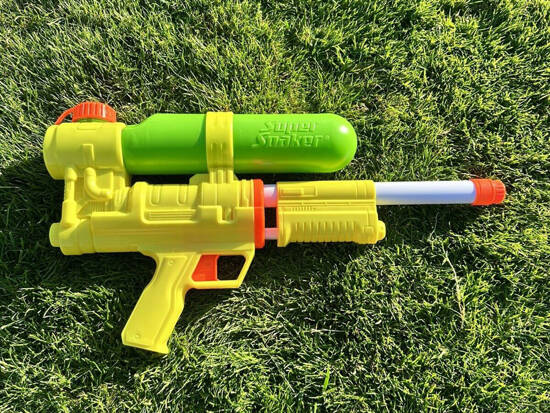 Super handy water gun for children, yellow Nerf Soa XP50 ZA5185
