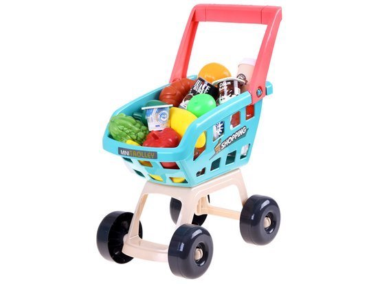 Supermarket + shopping cart big set ZA3174