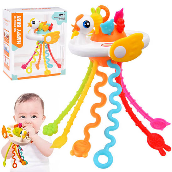 Swan Teether Sensory educational toy for babies ZA4640