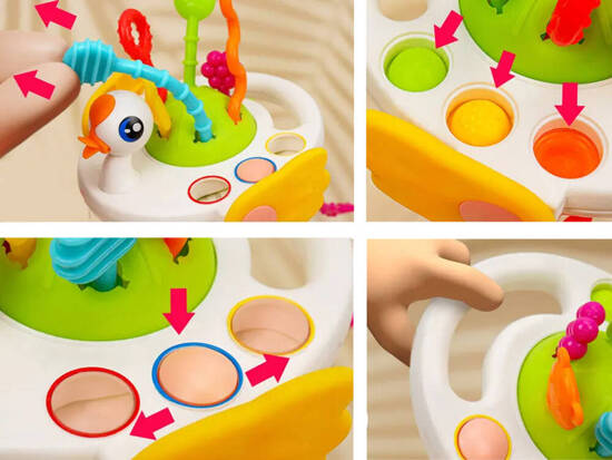 Swan Teether Sensory educational toy for babies ZA4640