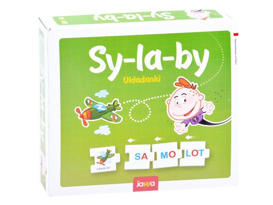 Syllable game JAWA educational puzzle GR0384