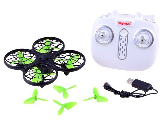 Syma X26 drone with an RC0545 obstacle sensor